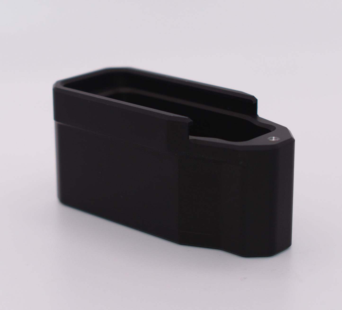 Side View: AMRU Designs AK-47 plus 5 magazine extensions for 7.62x39 magazines.